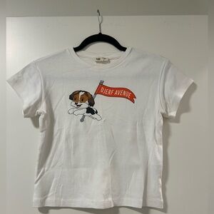 Djerf Avenue by Matilda Djerf RUFUS BABY TEE size S